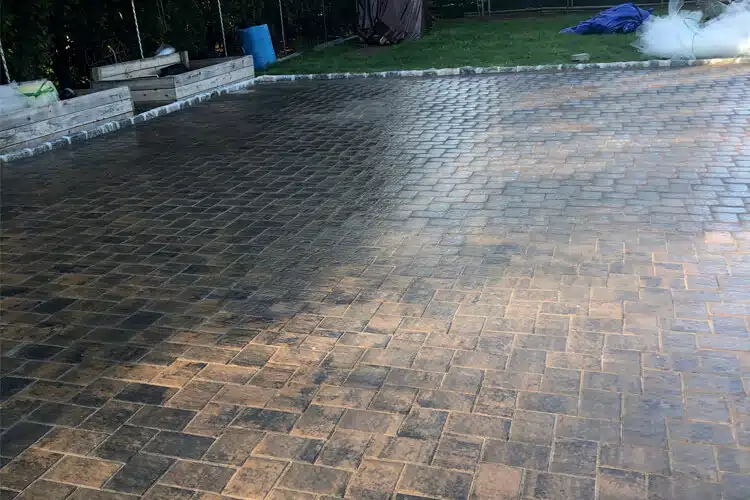 Asphalt paving project