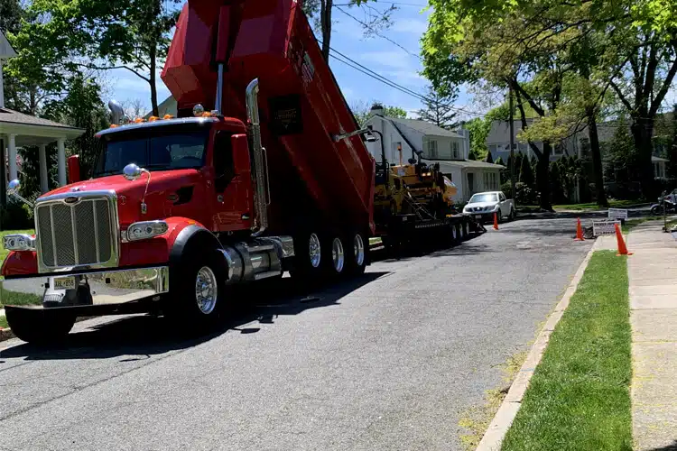 Asphalt paving project