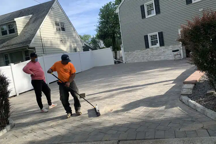 Asphalt paving project