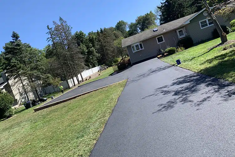 Asphalt paving project