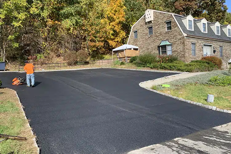 Asphalt paving project