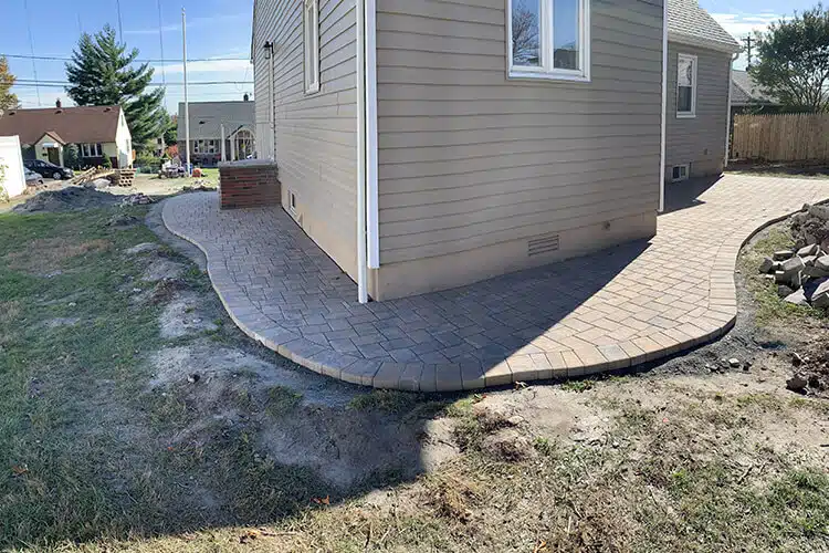 Asphalt paving project